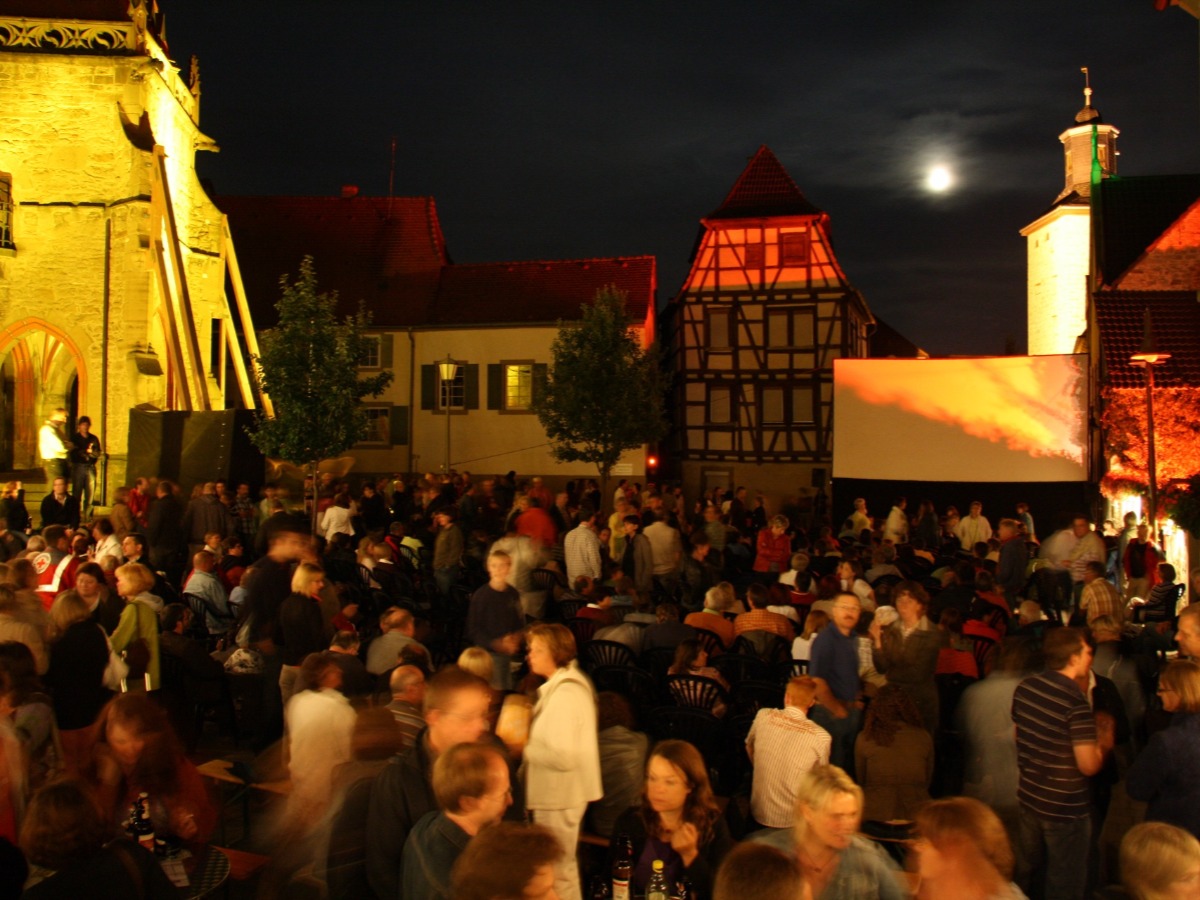 Open-Air-Kino von HERRMANN